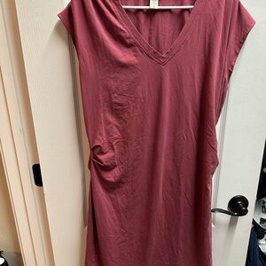 Atheta Women's V-Neck Sleeveless Dress in Mauve size XL/ NWOT A193